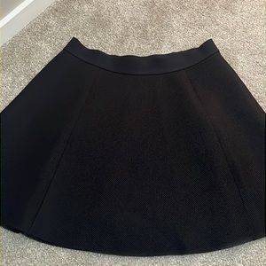EXPRESS black high waist waffle textured skirt (see last picture)